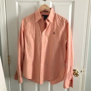 Women’s Ralph Lauren Button Oxford Shirt